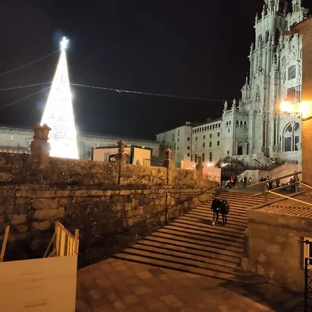 Apartamento Con Vistas A La Catedral Saint-Jacques-de-Compostelle Extérieur photo